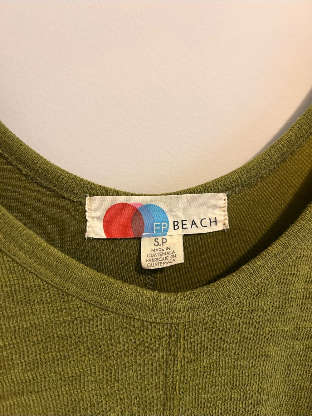 Free People FP Beach Bicoastal Jumpsuit Romper Olive Green Boho, Size Small - Picture 4 of 9